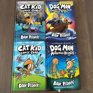 Cat Kid/2  and Dog Man Book/2